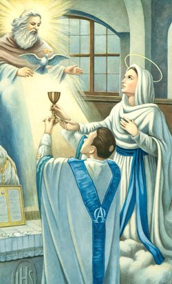 Marie, soutien des prêtres